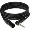 Klotz M1MA1B0100 XLR 3p male - jack plug kabel 1 meter