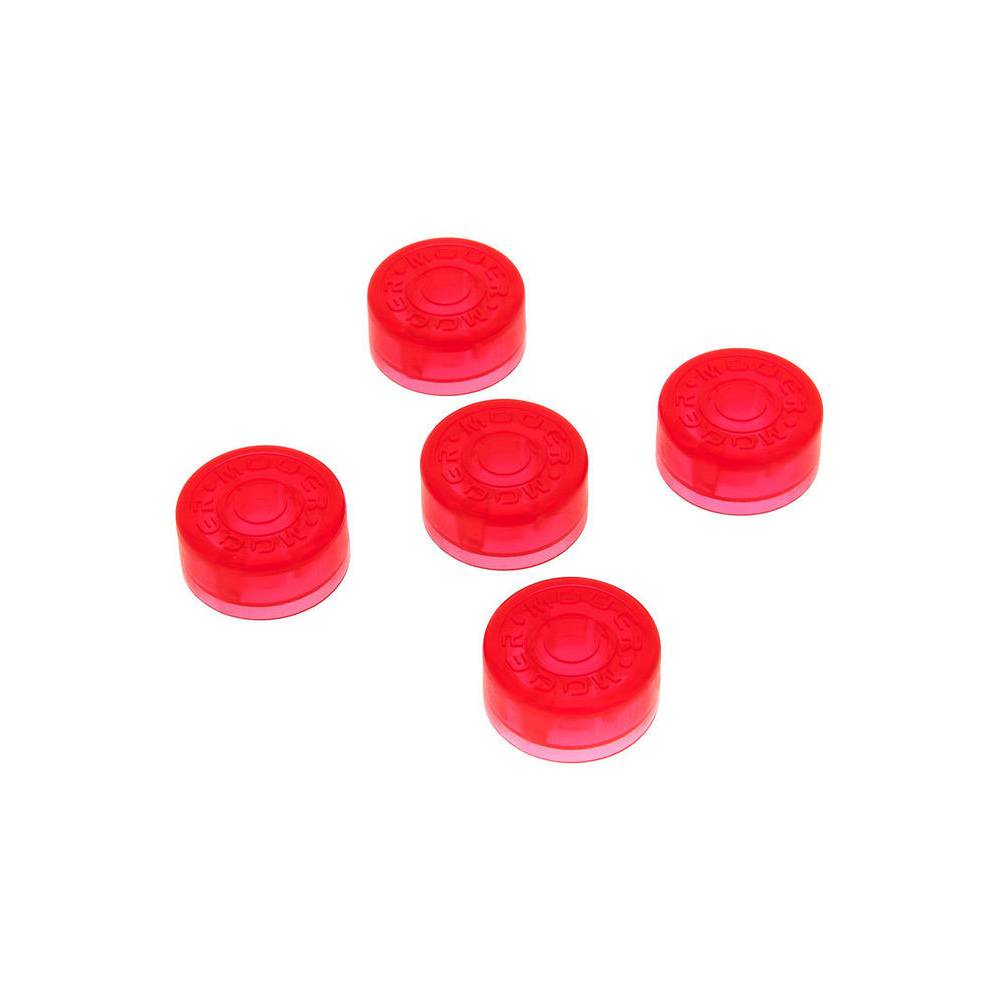 Mooer Candy Footswitch Topper Red (set van 5)