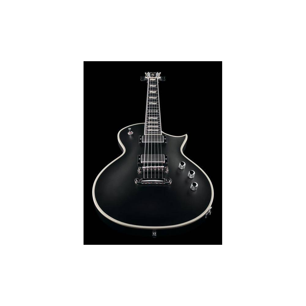 ESP E-II Eclipse BB Black Satin elektrische gitaar met koffer