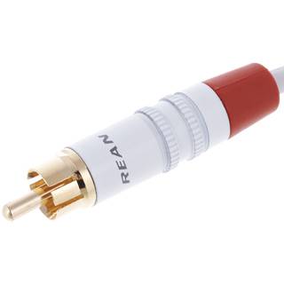 Cordial CFU6PC-SNOW Intro verloopkabel 2x 6.3 TS jack - 2x RCA 6m wit