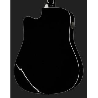 Fender FA-125CE Dreadnought Black E/A western gitaar