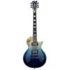 ESP E-II Eclipse Blue Natural Fade Buckeye Burl met koffer