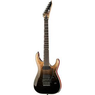 ESP LTD Deluxe MH-1007 Black Fade 7-snarige elektrische gitaar