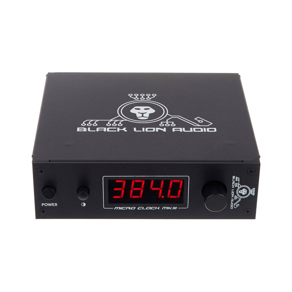 Black Lion Audio Micro Clock MKIII, World Clock Master Clock Sync Box