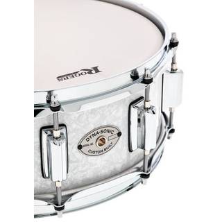 Rogers Drums USA Dyna-Sonic Beavertail White Marine Pearl 14 x 5 inch snaredrum