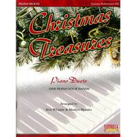 Santorella Christmas Treasures Piano Duets pianoboek