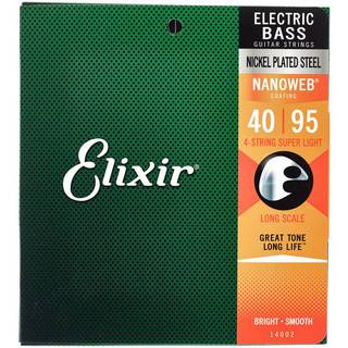 Elixir 14002 Electric Bass NPS Nanoweb Super Light 40-95