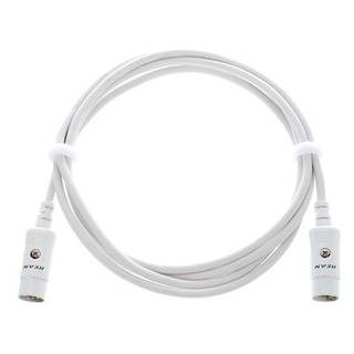 Cordial CFD1.8AA-SNOW Intro 5-pins DIN MIDI kabel 1.8 m - wit
