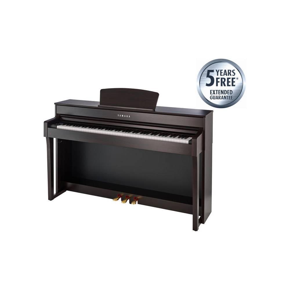 Yamaha CLP-635R Clavinova digitale piano donkerbruin