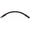 DAP gooseneck 40 cm zwart XLR female naar male