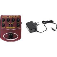 Behringer ADI21 V-Tone Acoustic Modeler effectpedaal + adapter