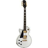 Epiphone Les Paul Custom LH Alpine White linkshandige elektrische gitaar
